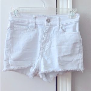 White Abercrombie & Fitch Denim shorts